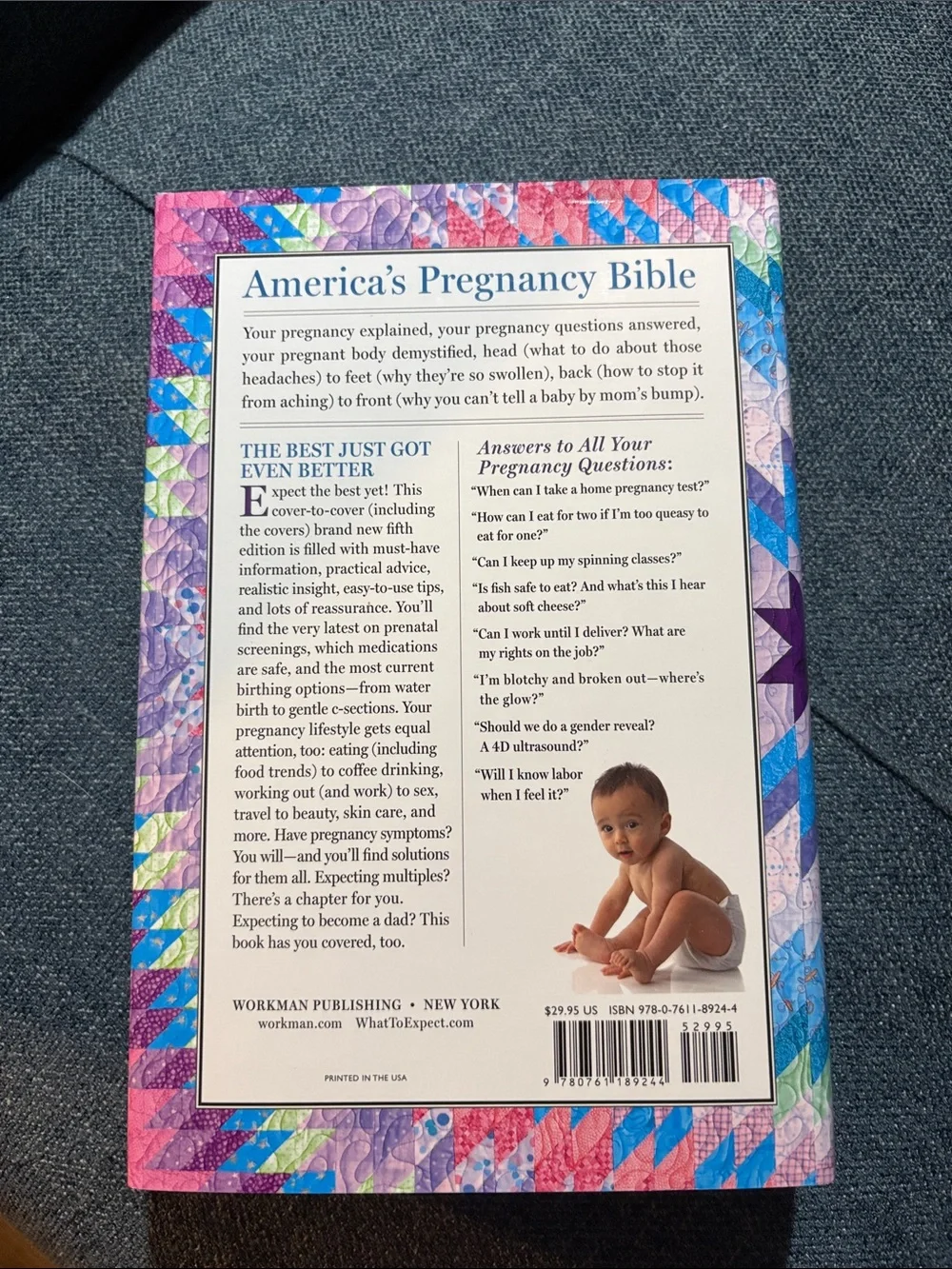 What to Expect When You're Expecting by - Purple Cover